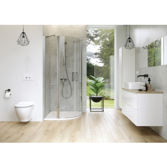 Cersanit Moduo sprchové dvere 90x195 pravé číre sklo S162-006