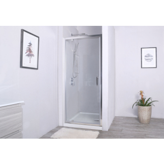 Cersanit Zip dvere transparent sklo transparent 90x190 S154-006