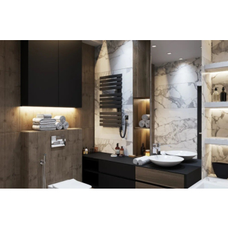 radiátor POP STAR 500 x 1820 mm, C31 black mat RADPOP501831
