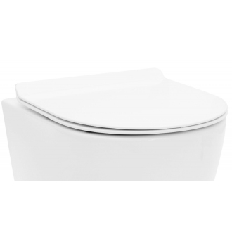 Rea Toaletní sedátko, biela - duroplast REA-C6001