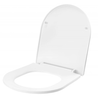 Rea Toaletné sedátko, biela - duroplast REA-C6002