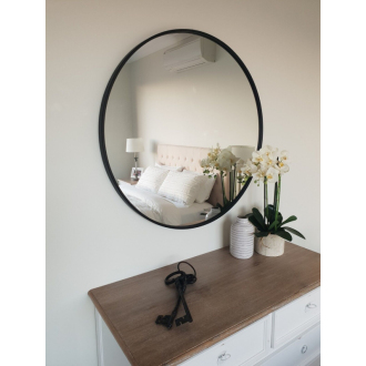 REA Zrkadlo 60cm čierna HOM-09807