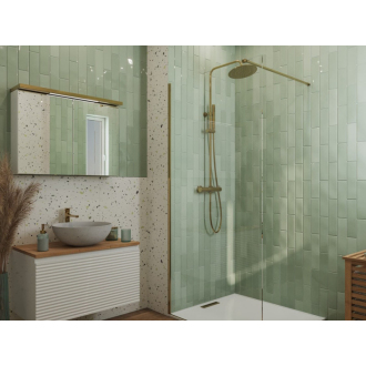 SAT Walk-in sprchová zástena 77x200 profil číre sklo SATBWI80PRZ