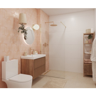 SAT Walk-in sprchová zástena 77x200 profil číre sklo SATBWI80PRZ