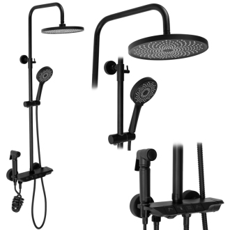REA Sprchová sada MAX BLACK REA-P6615