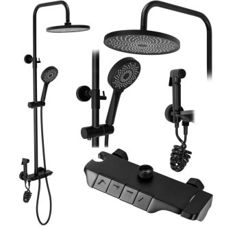 REA Sprchová sada MAX BLACK REA-P6615