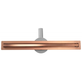 REA Neo Slim Pre odokovýb žľab brushed copper 60 REA-G0650