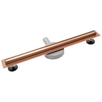 REA Neo Slim Pre odokovýb žľab brushed copper 60 REA-G0650