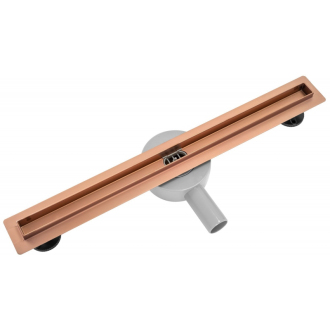 REA Neo Slim Pre odokovýb žľab brushed copper 60 REA-G0650