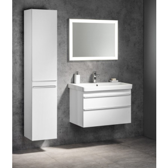 SITIA umývadlová skrinka 101,4x50x43,4cm, 2xzásuvka, biela mat SI105-3131