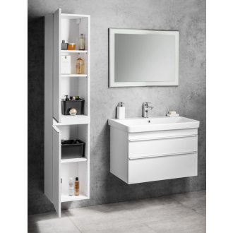 SITIA skrinka vysoká 35x172x32cm, 2x dvierka, ľavá/pravá, biela mat SI230-3131
