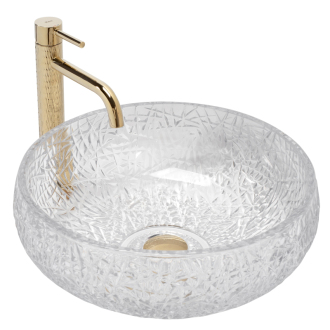 REA ICE CRISTAL umývadlo na dosku REA-U5070