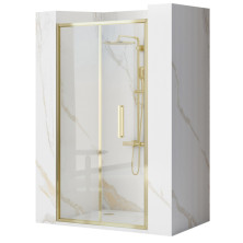 REA Rapid Fold 90 sprchové dvere, zlatá REA-K4129