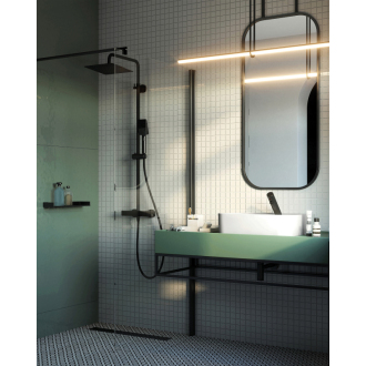 Deante SENSE SENSOR BQR_N28R Umývadlová batéria, čierna