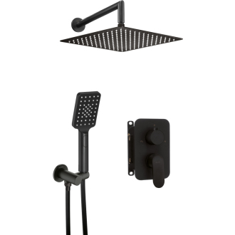 Deante ALPINIA BXYZNGAM Podomietkový sprchový set + smart box, čierna