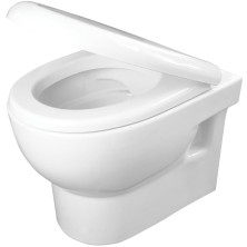 Deante AVIS CDAD6ZPW Závesné WC rimless vrátane sedátka, biela