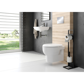 Deante AVIS CDAD6ZPW Závesné WC rimless vrátane sedátka, biela