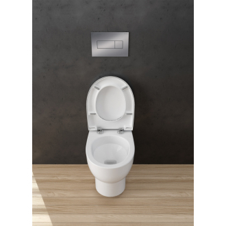 Deante AVIS CDAD6ZPW Závesné WC rimless vrátane sedátka, biela