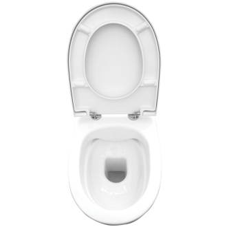 Deante AVIS CDAD6ZPW Závesné WC rimless vrátane sedátka, biela