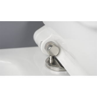 Deante HIACYNT NEW CDYD6ZPW Závesné WC rimless vrátane sedátka, biela