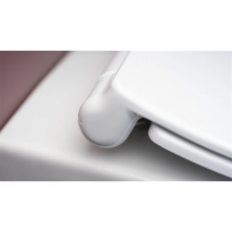 Deante SILIA CDLD6ZPW Závesné WC rimless vrátane sedátka, biela