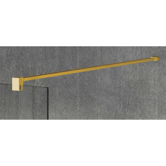 VARIO GOLD MATT jednodielna sprchová zástena do priestoru, dymové sklo, 1000 mm