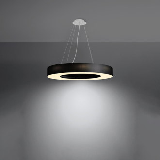 SATURNO SLIM 70 Závesné svetlo, čierna SL.0754