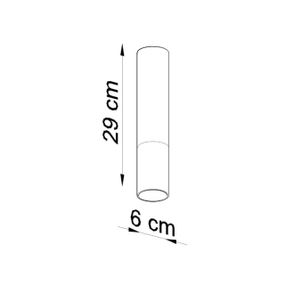 LOOPEZ Stropné svetlo čierna-chróm SL.0939