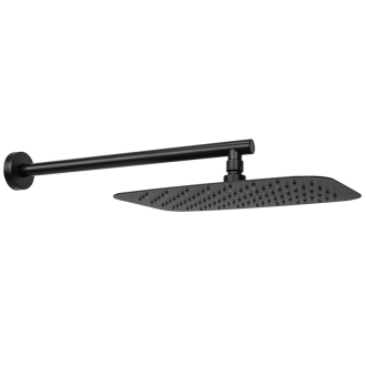 Rea Oval Podomietkový sprchový set + box, čierna REA-P8467