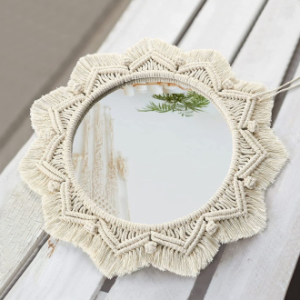 Nástenné zrcadlo Boho 50CM 322047