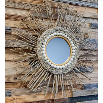 Nástenné zrkadlo Boho 45CM 322091