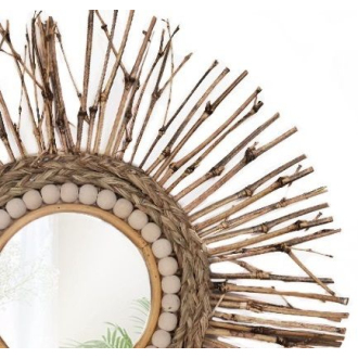 Nástenné zrkadlo Boho 45CM 322091
