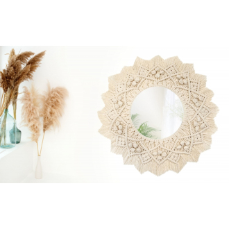 Nástenné zrkadlo Boho 55CM 322049