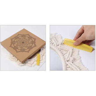 Nástenné zrcadlo Boho 53CM 322048