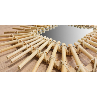 Nástenné zrcadlo Boho 45CM QDJ071