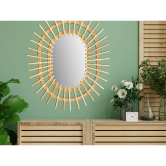 Nástenné zrcadlo Boho 57CM QDJ5749