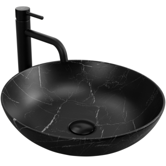Umývadlo na dosku REA FIBO Black Matt