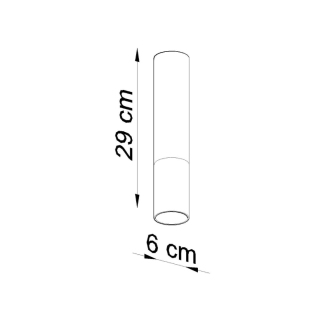 LOOPEZ Stropné svetlo, čierna-zlatá SL.0951