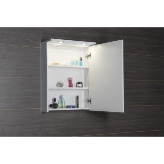 KAWA galerka s LED osvetlením 50x70x25, 5cm, biela WGL50