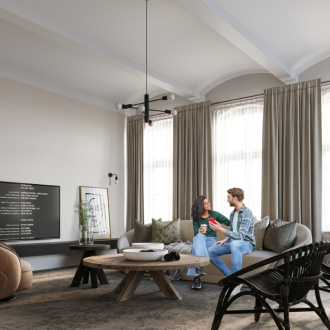 DUOMO 3D Závesné svetlo, čierna SL.0303