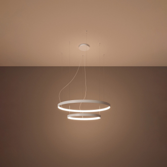 RIO 2 Závesné svetlo 55/78 LED 3000K, biela TH.176