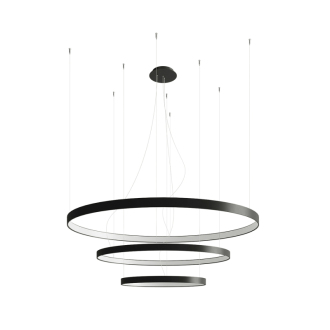 RIO 3 Závesné svetlo 55/78/110 LED 4000K, čierna TH.177