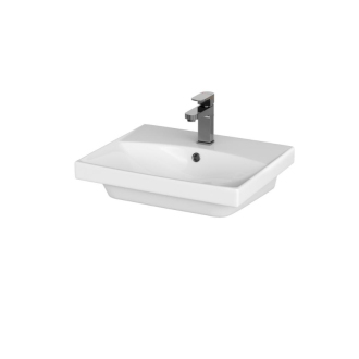 Cersanit SET 801 LARA CITY 50 cm, skrinka s umývadlom, biela S801-141-DSM