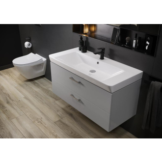 Cersanit SET B282 LARA MILLE SLIM 50 cm, skrinka s umývadlom, biela S801-321-DSM