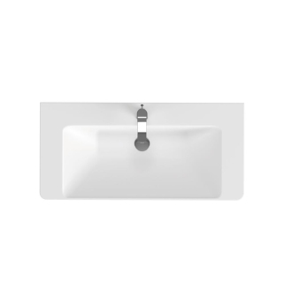 Cersanit SET B309 LARA MILLE 100 cm, skrinka s umývadlom, biela S801-330-DSM