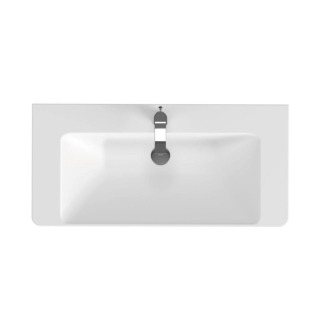 Cersanit SET B308 LARA MILLE 100 cm, skrinka s umývadlom, orech S801-331-DSM