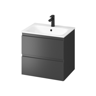 Cersanit Moduo-in set B817 60 antracit DSM skrinka + umývadlo S801-472-DSM