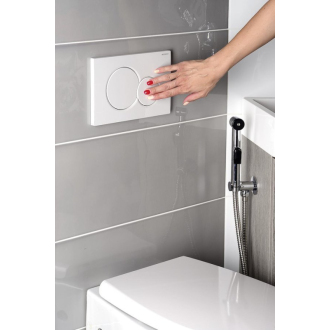 GEBERIT SIGMA01 ovládacie tlačidlo, biela lesk