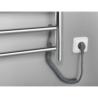 REDONDO elektrický sušiak uterákov, okrúhly, 600x1500 mm, 130 W, nerez lesk ER250V
