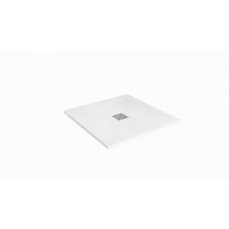 REA sprchová vanička 90x90, biely kameň REA-K5580